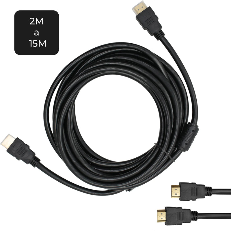 Hdmi Cable 4K 3D Hd Tv Ps Xbox Pc Game Notebook 2, 3, 5 and 15 Meters