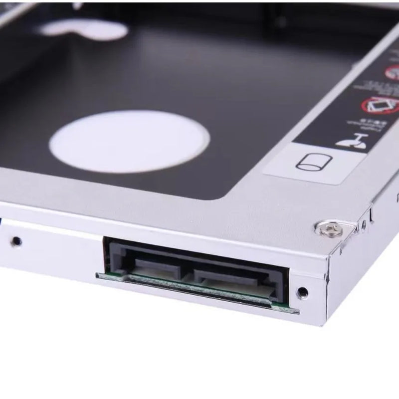 Case Adapter 12,7mm Second Hd Ssd Sata P/ Notebook Drive