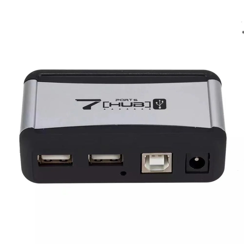 Usb Hub 2.0 C/ 7 Extender Ports C/Source Bivolt Cheap