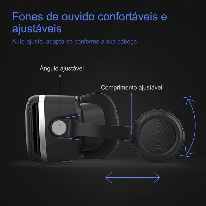 Shinecon 6.0 Casque VR Virtual Reality Glasses 3D Goggles Headset Helmet For Smartphone Smart Phone Viar Binoculars Video Game