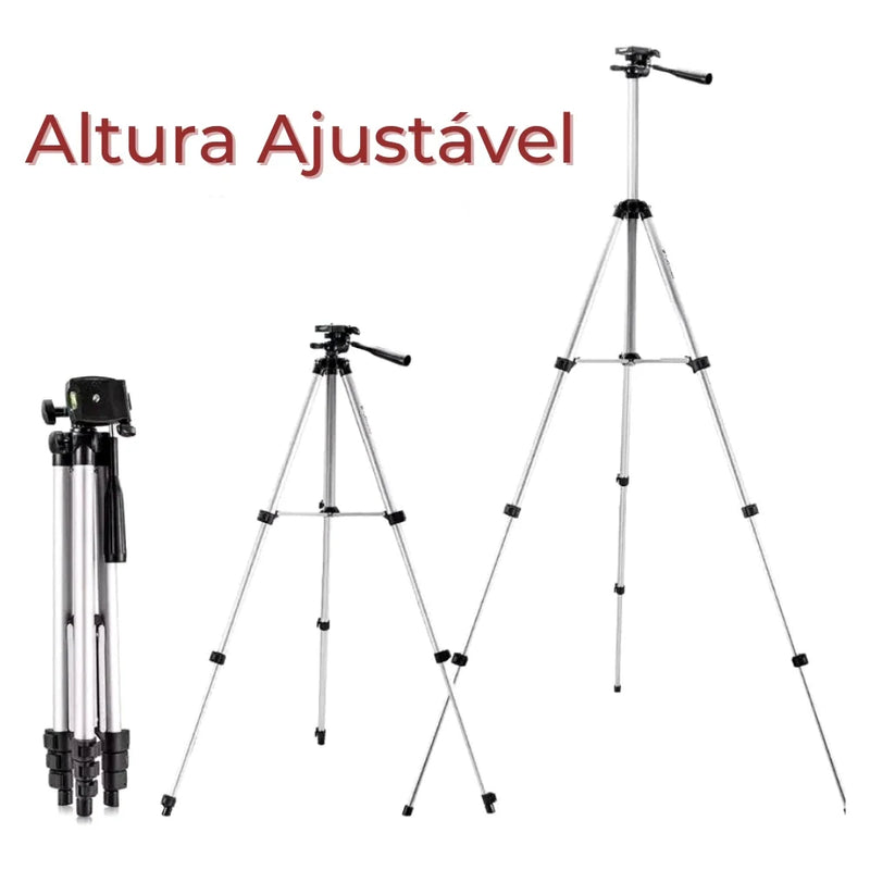 Universal Height Adjustable Tripod Professional Telescopic Portable For Gopro Camera Mobile Phone Smartphone Photography 3110 Videos